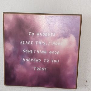 Decorative room signs